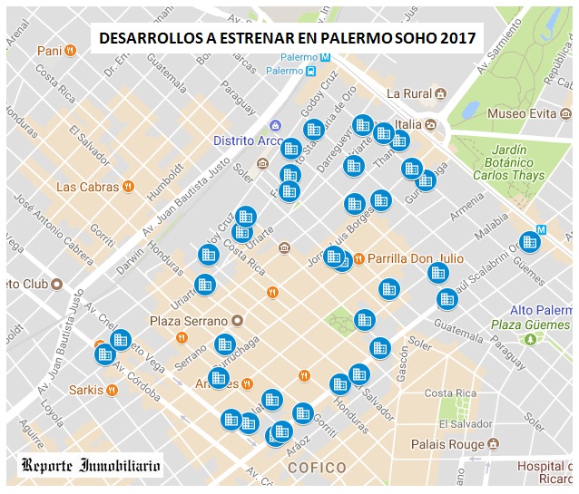 OBRAS DESDE EL POZO EN PALERMO SOHO