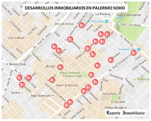 OBRAS DESDE EL POZO EN PALERMO SOHO