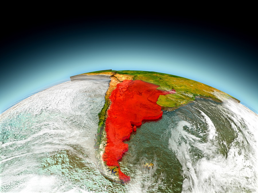 Estable el m2 en el interior de país