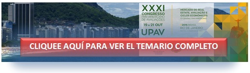 Temario del XXXI Congreso Panamericano de Valuaciones
