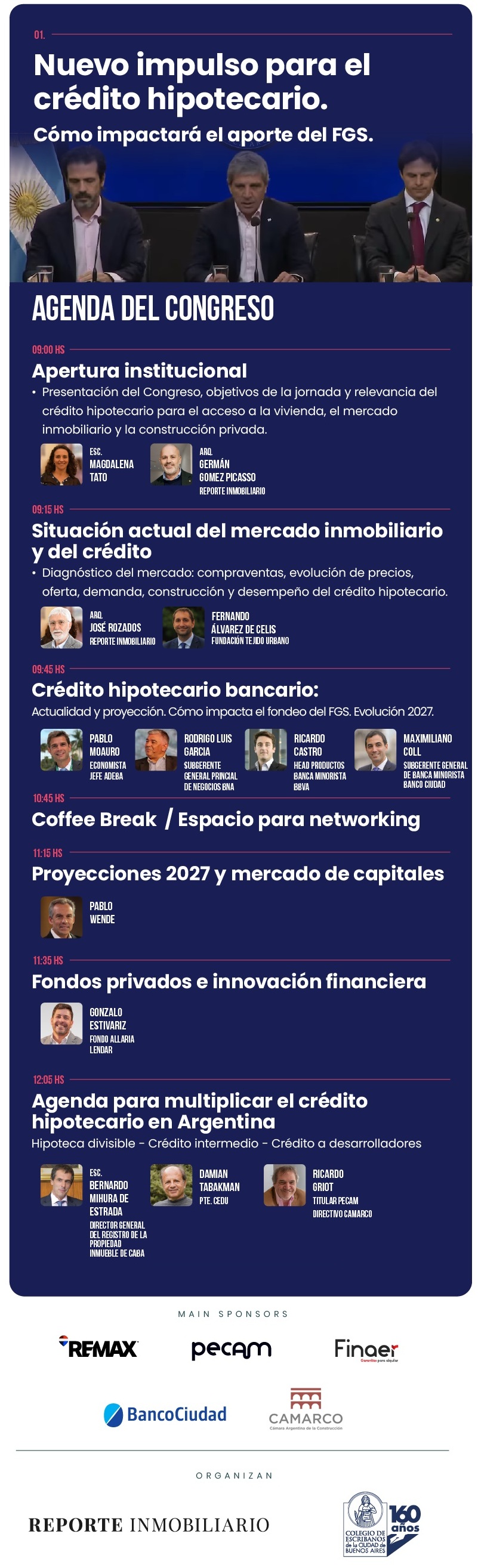 evento creditos hipotecarios reporte inmobiliario