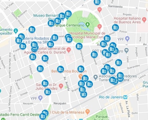 Departamentos a estrenar en Parque Centenario