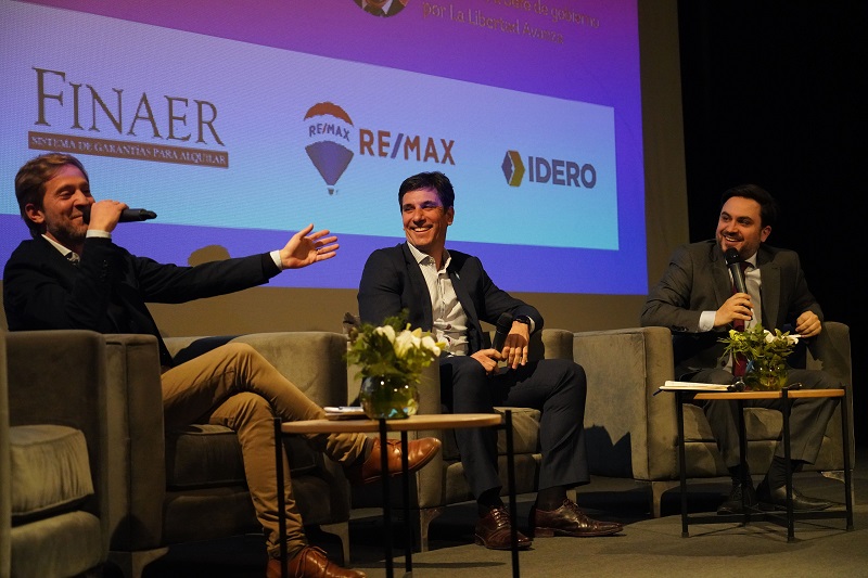 Los políticos en el evento del MALBA