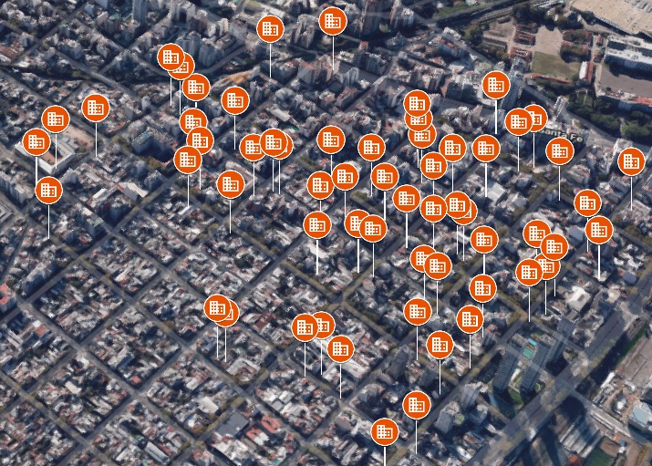 Relevamiento estrenar en Palermo Hollywood