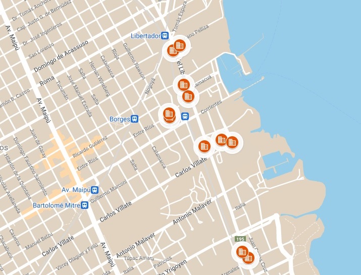 Olivos: leve baja en el m2 a estrenar