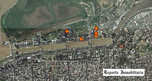 Plano de Puerto Madero