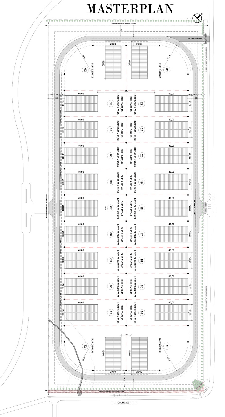 masterplan Pilará Cars Federico Alvarez Castillo