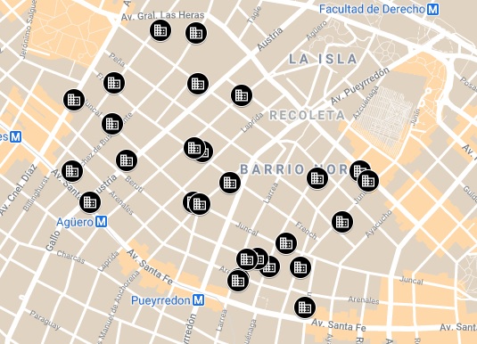 departamentos a estrenar en Recoleta