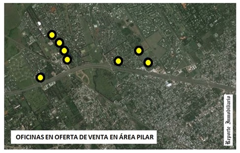 oficinas en venta y alquiler en pilar
