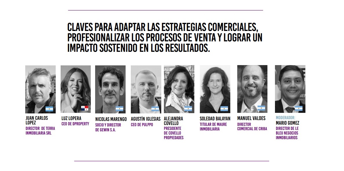 Expo Real Estate. Panel estrategias comerciales