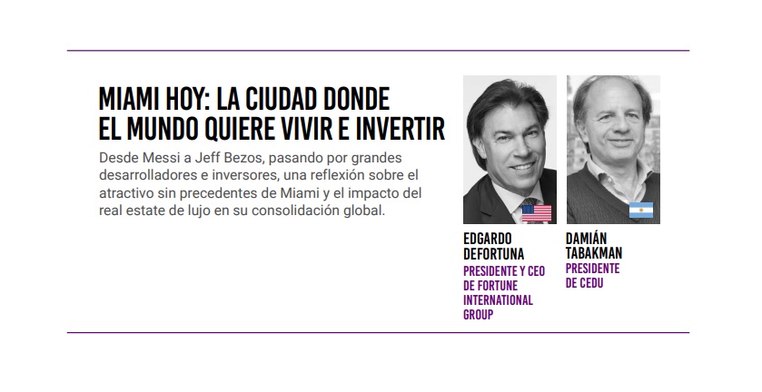 Expo Real Estate. Panel: Miami Hoy