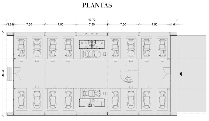Planos Pilará Cars Federico Alvarez Castillo