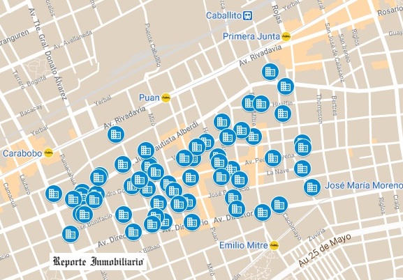 Departamentos a estrenar en Caballito