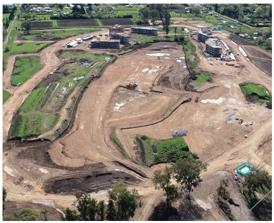 Vista aérea Lagoon Pilar